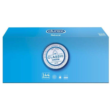 Durex Natural Comfort Profilattici Anatomici in Lattice, Pack 144